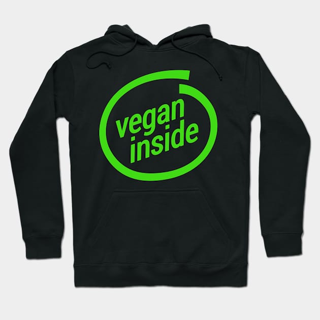 Vegan inside Hoodie by Florin Tenica